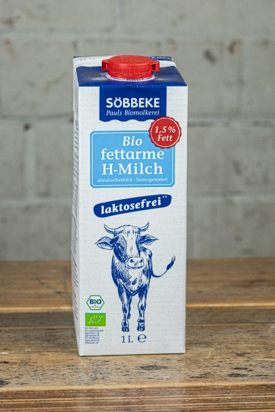 Söbbeke Bio fettarme H-Milch laktosefrei