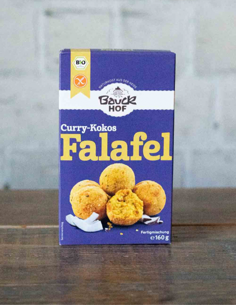 Bauckhof Falafel Curry-Kokos