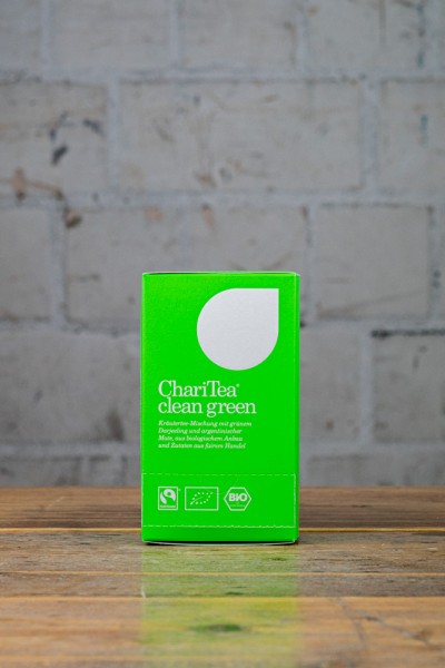 ChariTea clean green Doppelkammerbeutel 20 x 2g