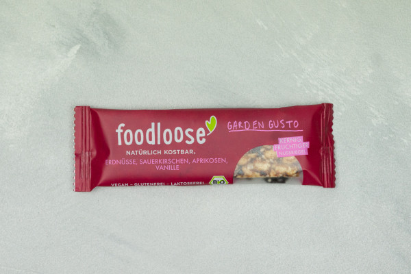 Foodloose Bio Nuss-Riegel Garden Gusto