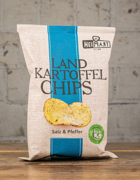 HEIMART Landkartoffel Chips Salz &amp; Pfeffer