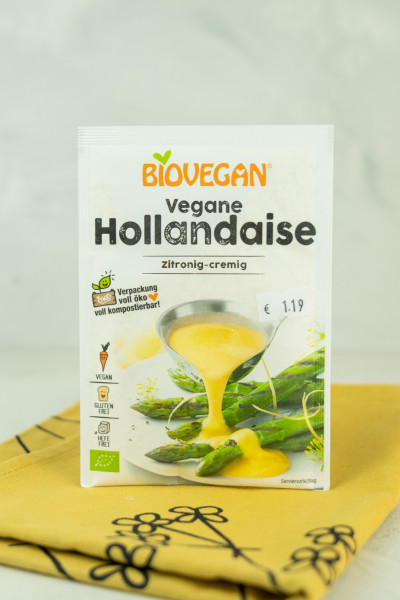 Biovegan vegane Hollandaise zitronig-cremig