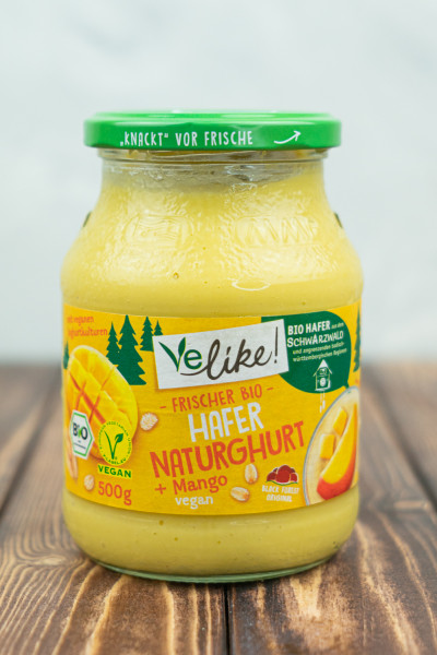 Velike! Hafer Naturghurt + Mango