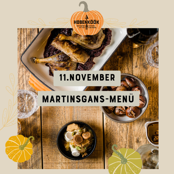 Martinsgans Menü mit Weinbegleitung 11.11.24