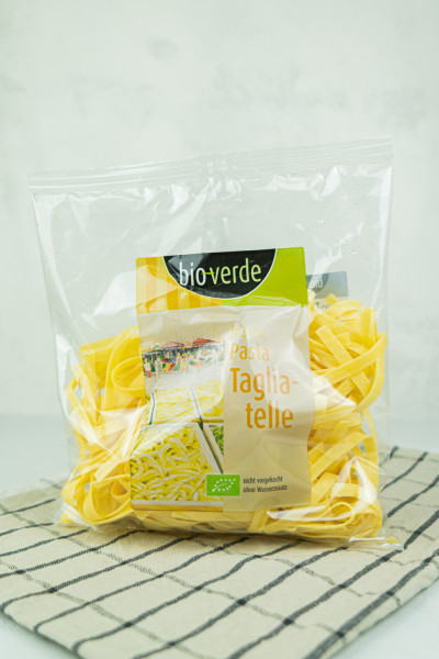 bio-verde frische Pasta Tagliatelle