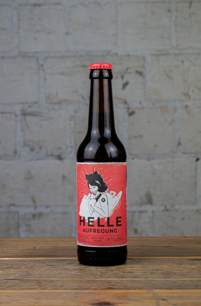 Landgang Brauerei Helle Aufregung-Craft Bier Helles